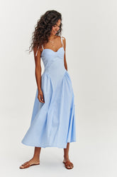 Lagoon Light midi dress